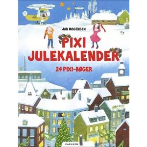 Pixi julekalender med 24 indpakkede pixi-bøger